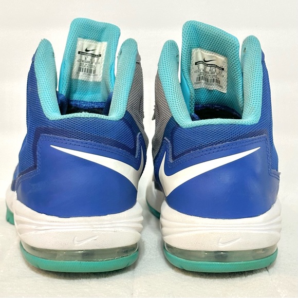 Nike Mens Shoes Air Max Stutter Step 2 Blue Grey Basketball 653455-402 Size 9 - Picture 9 of 12